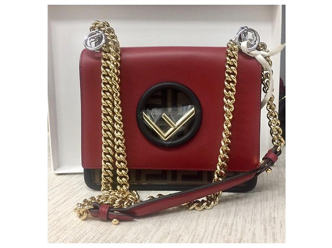 FENDI KAN I F BORSA A TRACOLLA PICCOLA - vista 2
