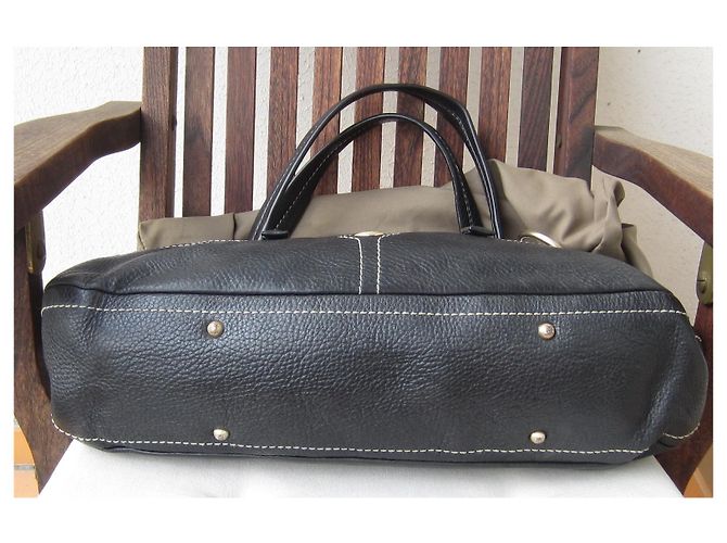 Borsa Lancel in pelle nera Nero - vista 4