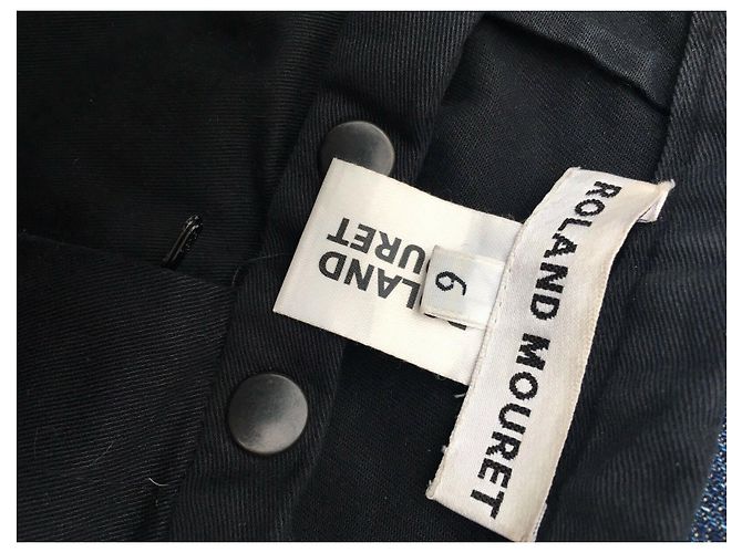 Roland Mouret Schwarze, kurze Hose - Ansicht 3