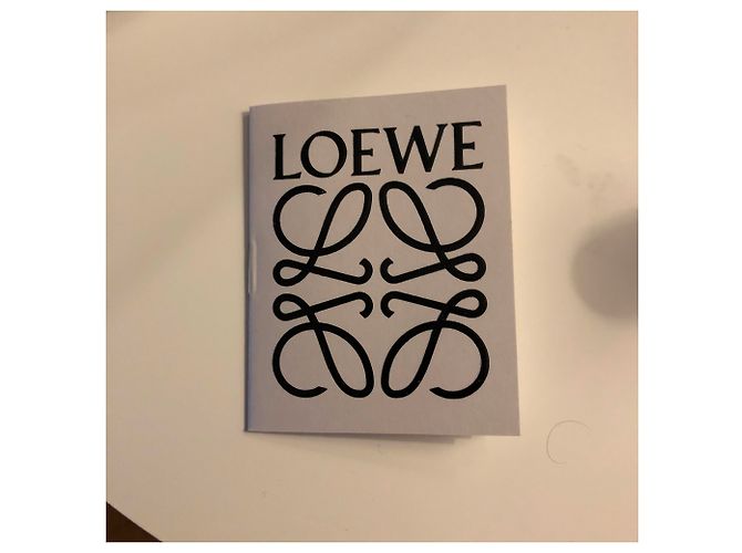 Borsa Loewe Barcelona in pelle nera Nero - vista 10