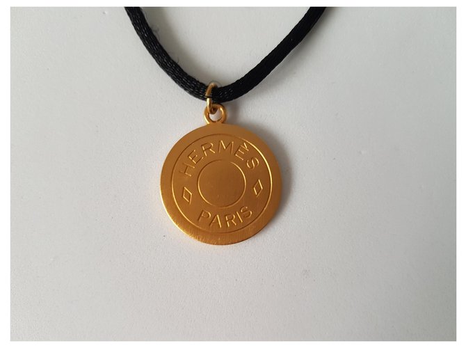 Hermès Sattelnagel Schwarz Golden - Ansicht 5