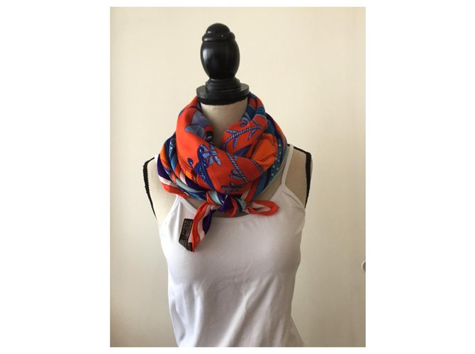 Hermès dúo estribo Naranja - vista 10