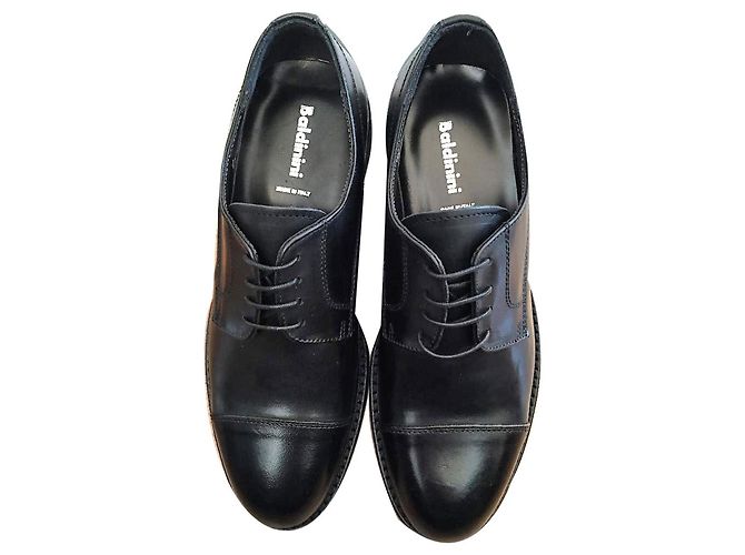 Nuove scarpe stringate da uomo di Baldinini Nero - vista 2