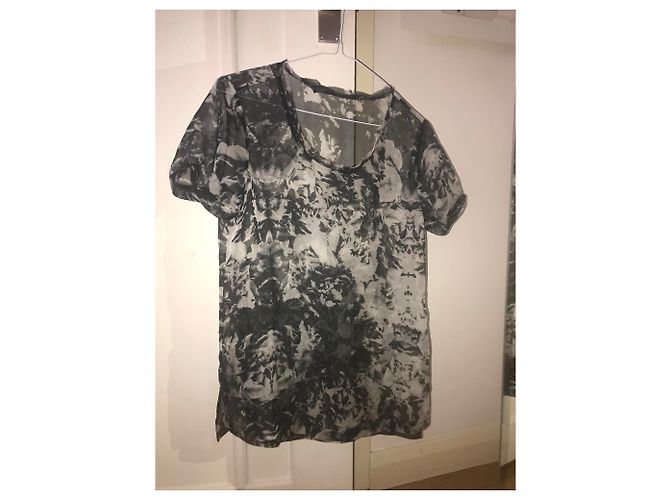 All Saints Schwarzes Oberteil aus Polyester XS - Ansicht 4
