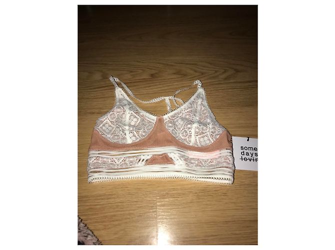 Autre Marque Pink Elastane Intimates - view 3