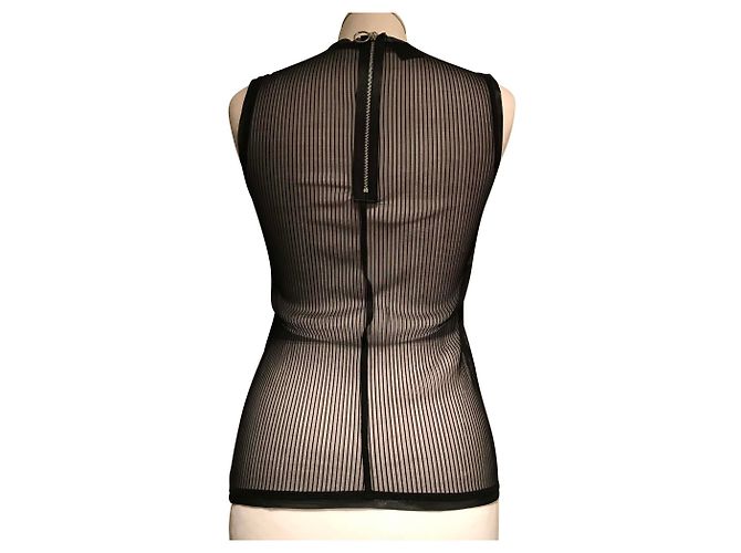 Top trasparente nero Pinko - vista 2