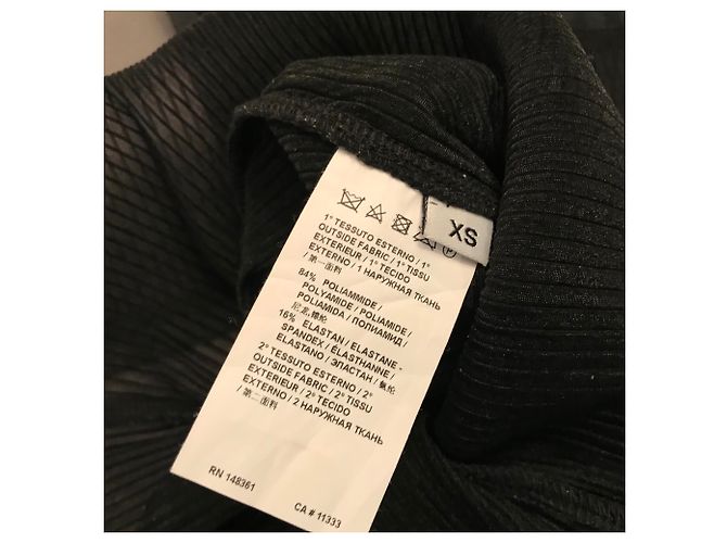 Top trasparente nero Pinko - vista 6