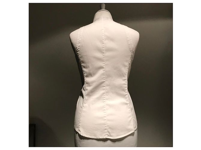 Camicetta bianca Emporio Armani Bianco - vista 3