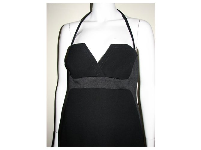 Max Mara Abendkleid in Schwarz - Ansicht 3
