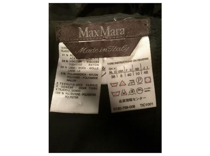 Max Mara Abendkleid in Schwarz - Ansicht 6