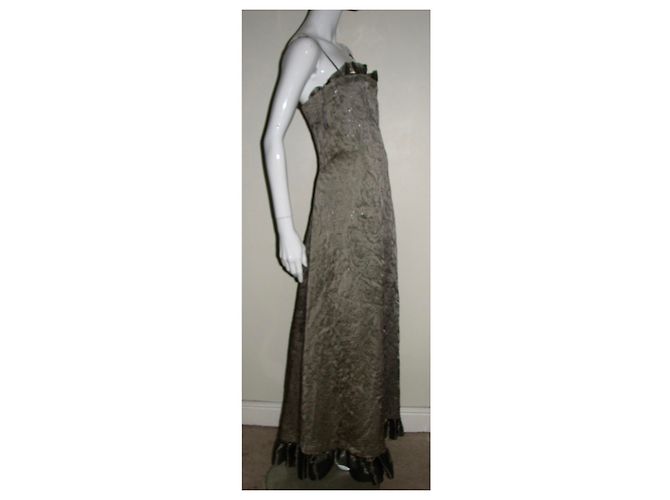 René Lezard Abendkleid in voller Länge - Ansicht 3