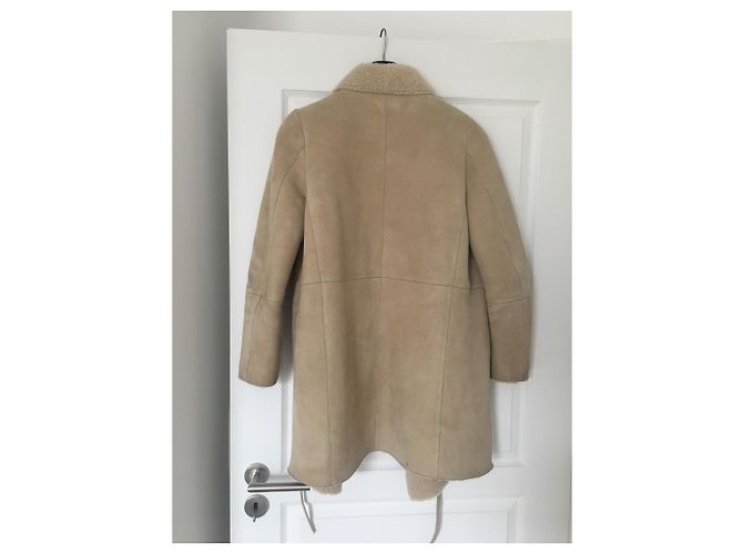 Bash Piel de lana beige genuina Ba & Sh - vista 2