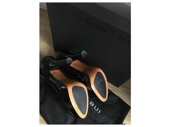 Barbara Bui BUI Babies Lackleder Pumps Schwarz Größe 36 - Ansicht 4