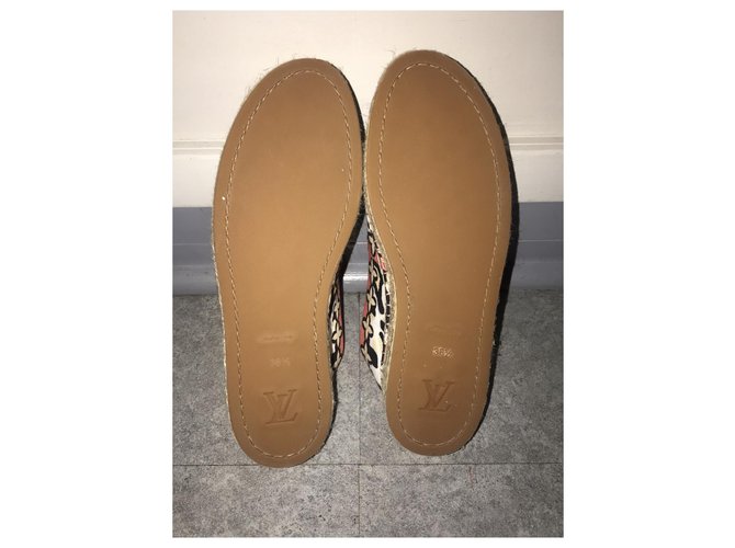 Louis Vuitton espadrillas Stampa leopardo - vista 5