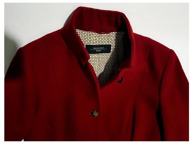 Max Mara Weekend Blazer Rot Wolle - Ansicht 3