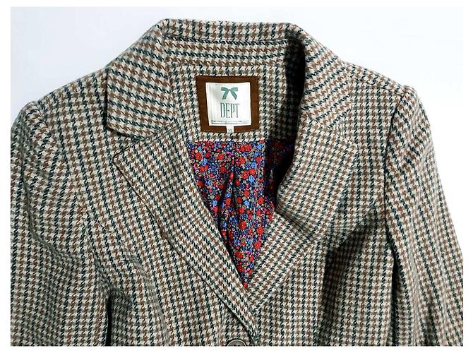Blazer DEPT Donna XS Acrilico e Lana Multicolore - vista 3