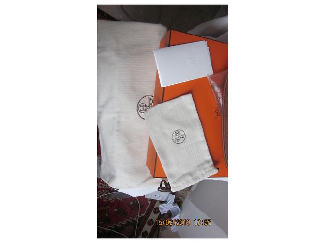 Hermès Bolsa de hermes Evelyne Caramelo - vista 8