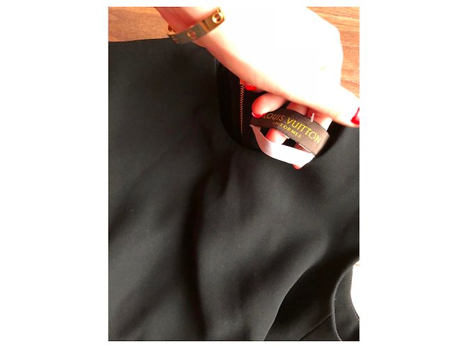 Louis Vuitton Kleider Schwarz - Ansicht 3