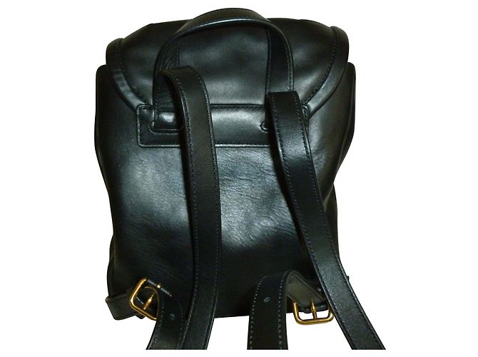 Marc by Marc Jacobs Black leather backpack - view 2