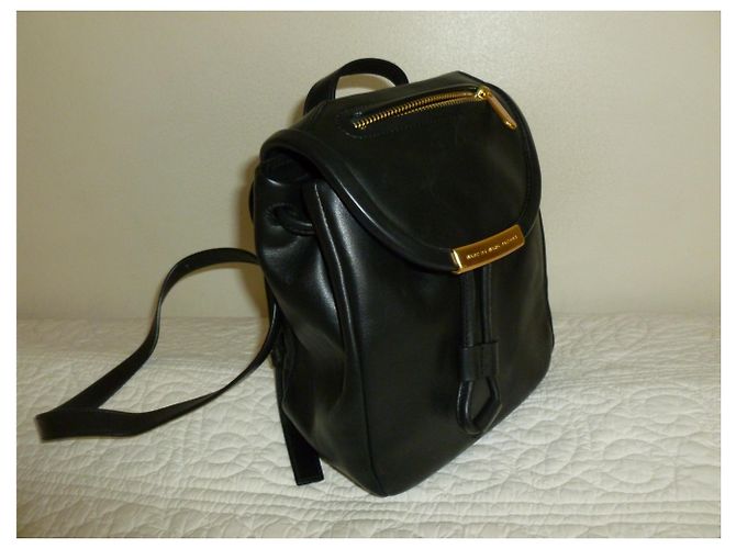 Marc by Marc Jacobs Black leather backpack - view 3