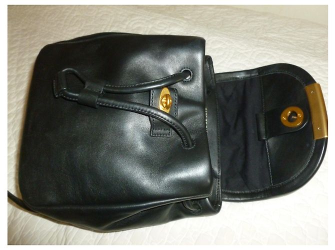 Marc by Marc Jacobs Black leather backpack - view 5