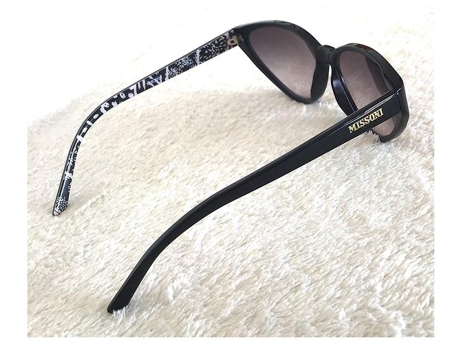 Gafas de sol M Missoni negras de plástico Negro - vista 10