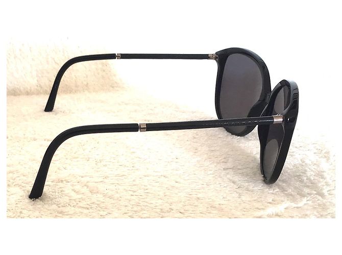 Gafas de sol Burberry negras de plástico Negro - vista 3