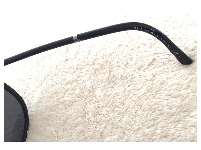 Gafas de sol Burberry negras de plástico Negro - vista 5