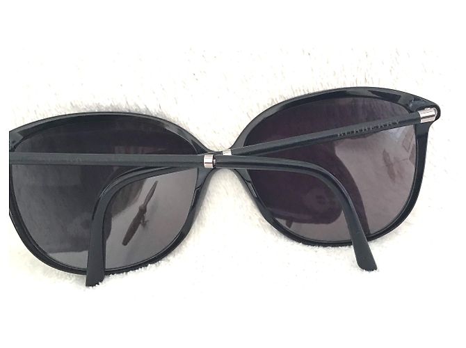 Gafas de sol Burberry negras de plástico Negro - vista 6