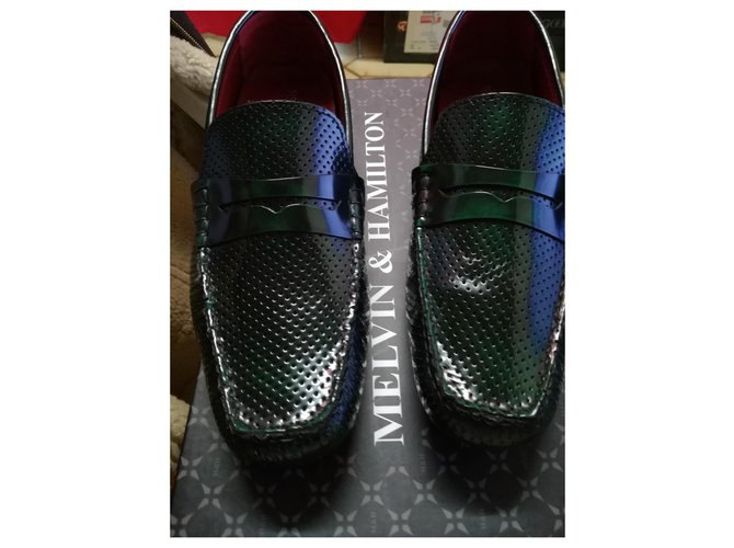 Melvin & Hamilton mocassino Nero - vista 3