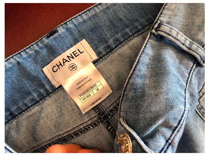 Chanel Shadow Jeansrock - Ansicht 3