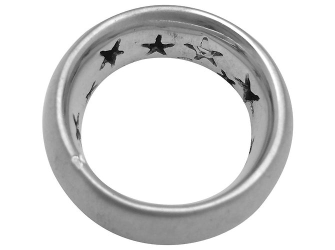 H Stern Anel H.Popa em ouro branco, diamantes, topázio. - vista 3