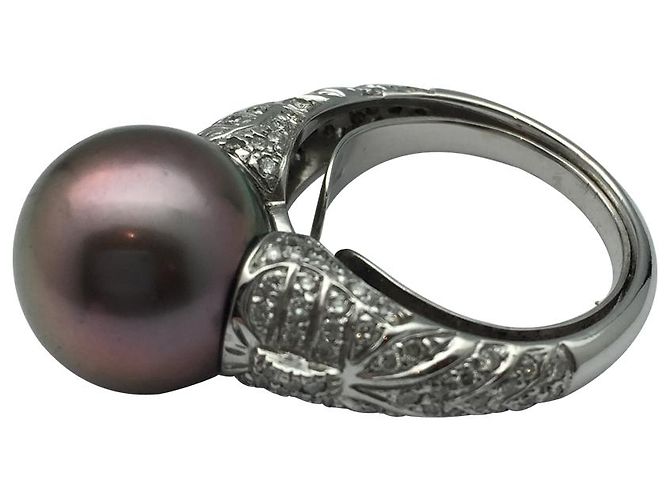 Repossi Ring, Tahiti-Perle und Diamanten. - Ansicht 3