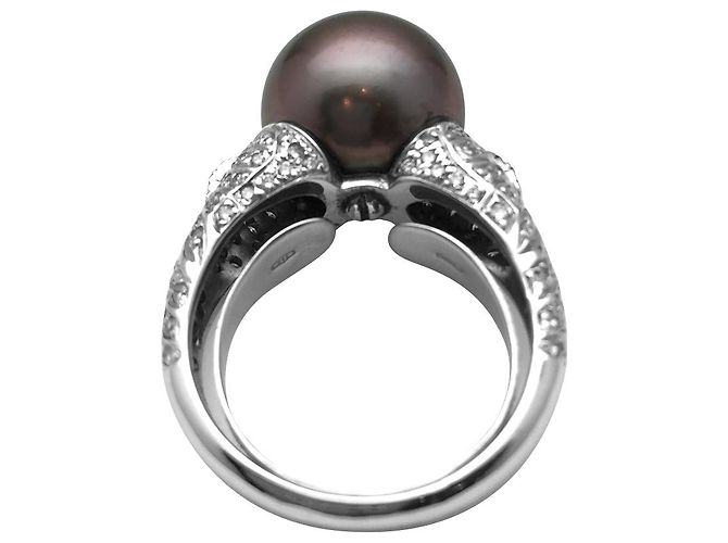 Repossi Ring, Tahiti-Perle und Diamanten. - Ansicht 4
