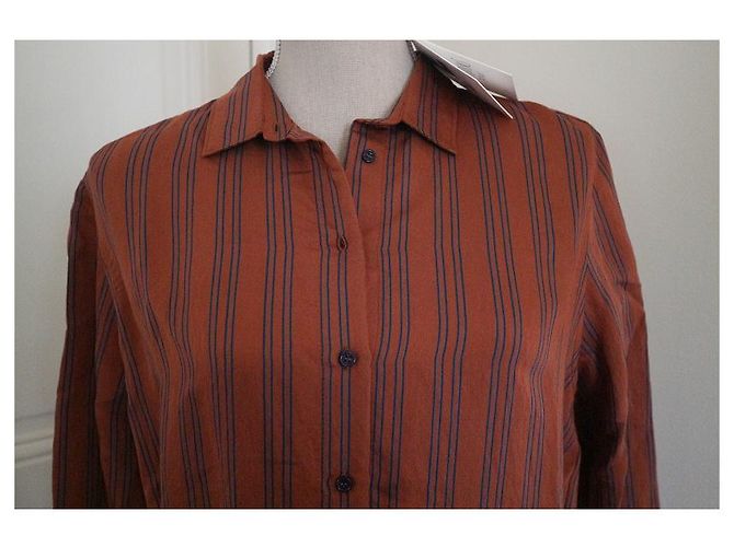 Swildens Tonga Hemdkleid Orange Viskose - Ansicht 5