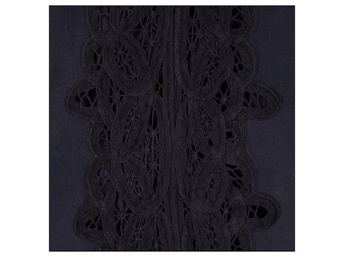 Swildens Travolta Kleid Marineblau Rayon - Ansicht 5