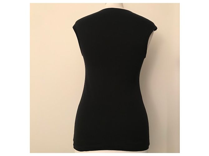 Top in lyocell nero McQ - vista 4