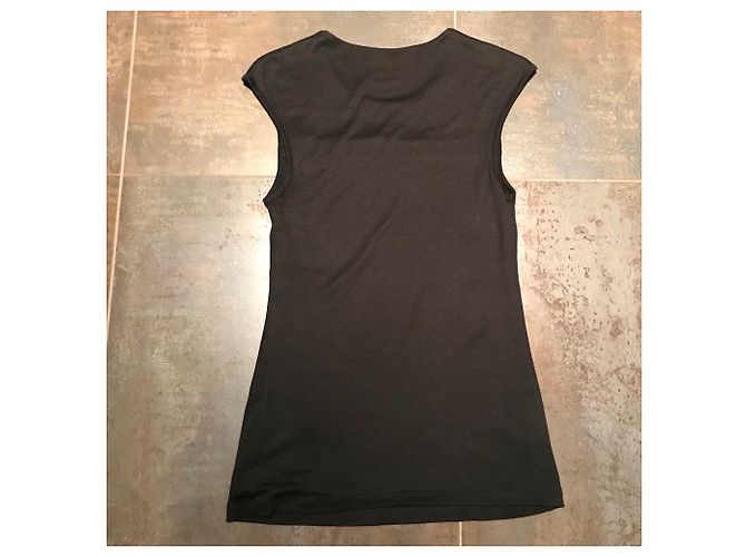 Top in lyocell nero McQ - vista 5