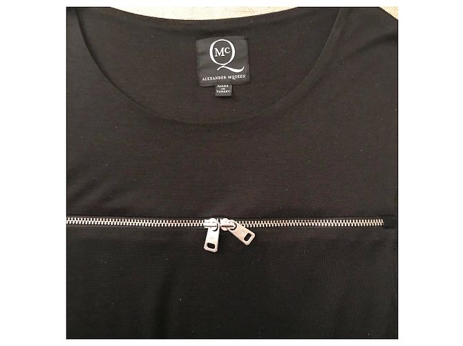 Top in lyocell nero McQ - vista 6