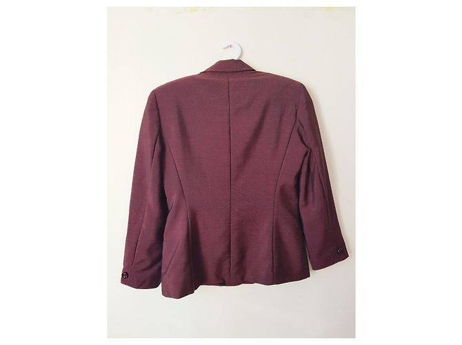 Blazer Escada Vermelho de Lã e Seda - vista 2