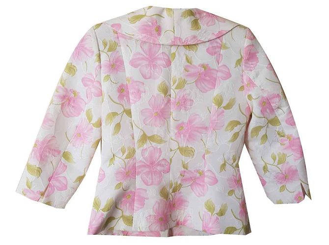 Autre Marque BAF Floraler Blazer Bunt Polyester Mehrfarben - Ansicht 2