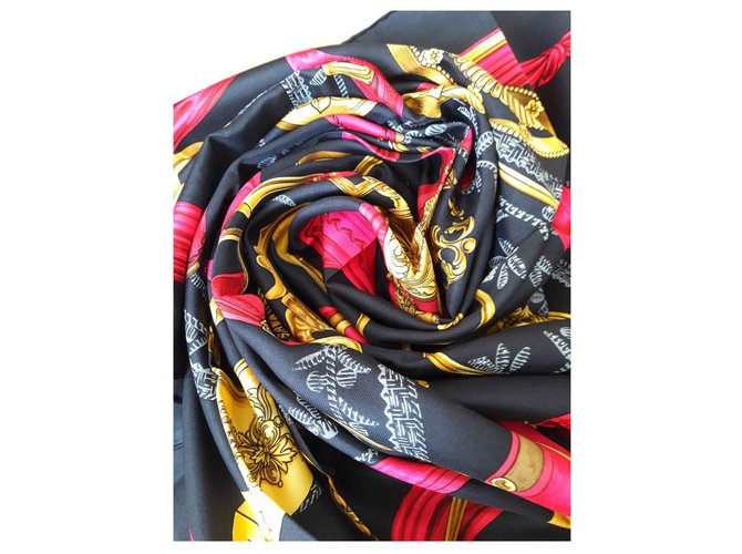 Hermès Los estribos Negro Rosa - vista 2