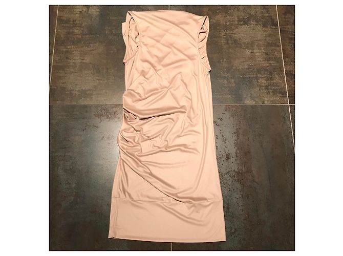 Patrizia Pepe Kleid Sera Satin nude - Ansicht 3