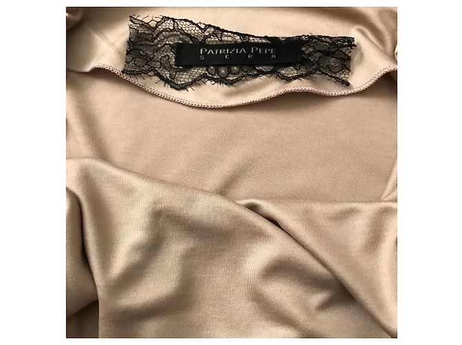 Patrizia Pepe Kleid Sera Satin nude - Ansicht 4