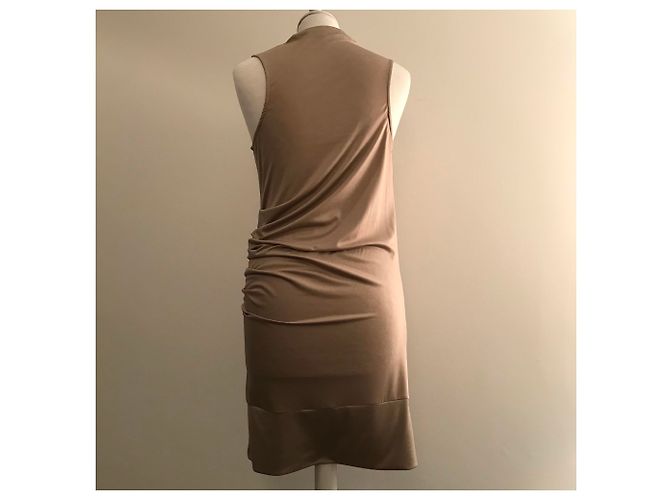 Patrizia Pepe Kleid Sera Satin nude - Ansicht 6