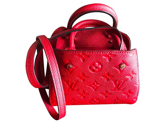 Louis Vuitton Montagne nano Rot - Ansicht 2