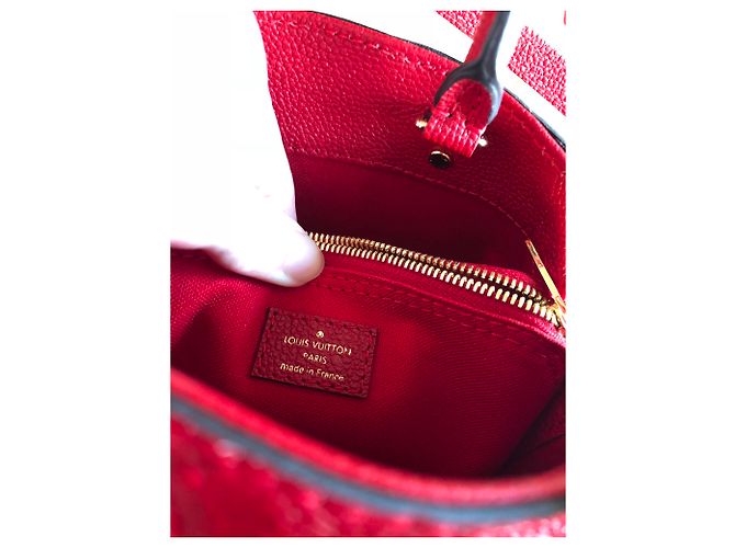 Louis Vuitton Montagne nano Rot - Ansicht 8