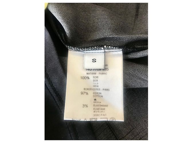 CAMISETA SEDA GIVENCHY BANDERA Negro - vista 4