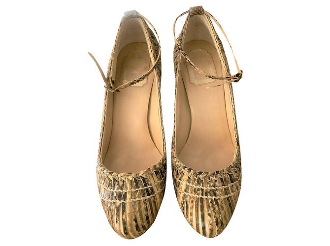 DIOR SKIN PYTHON PUMPS - view 2