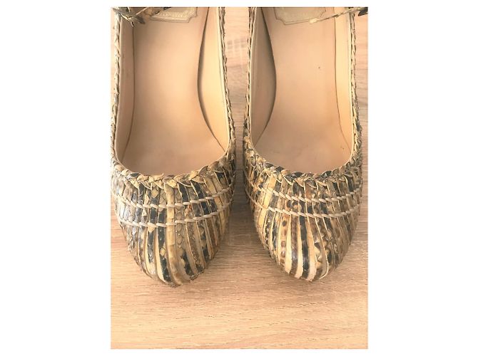 DIOR SKIN PYTHON PUMPS - view 3